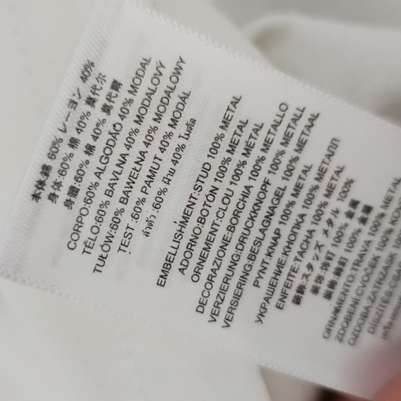 Michael Kors stud sleeve tshirt - Picture 7 of 8